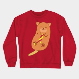 corn-cat Crewneck Sweatshirt